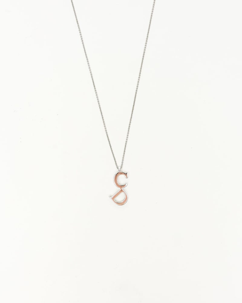 Christian Dior CD Logo Necklace