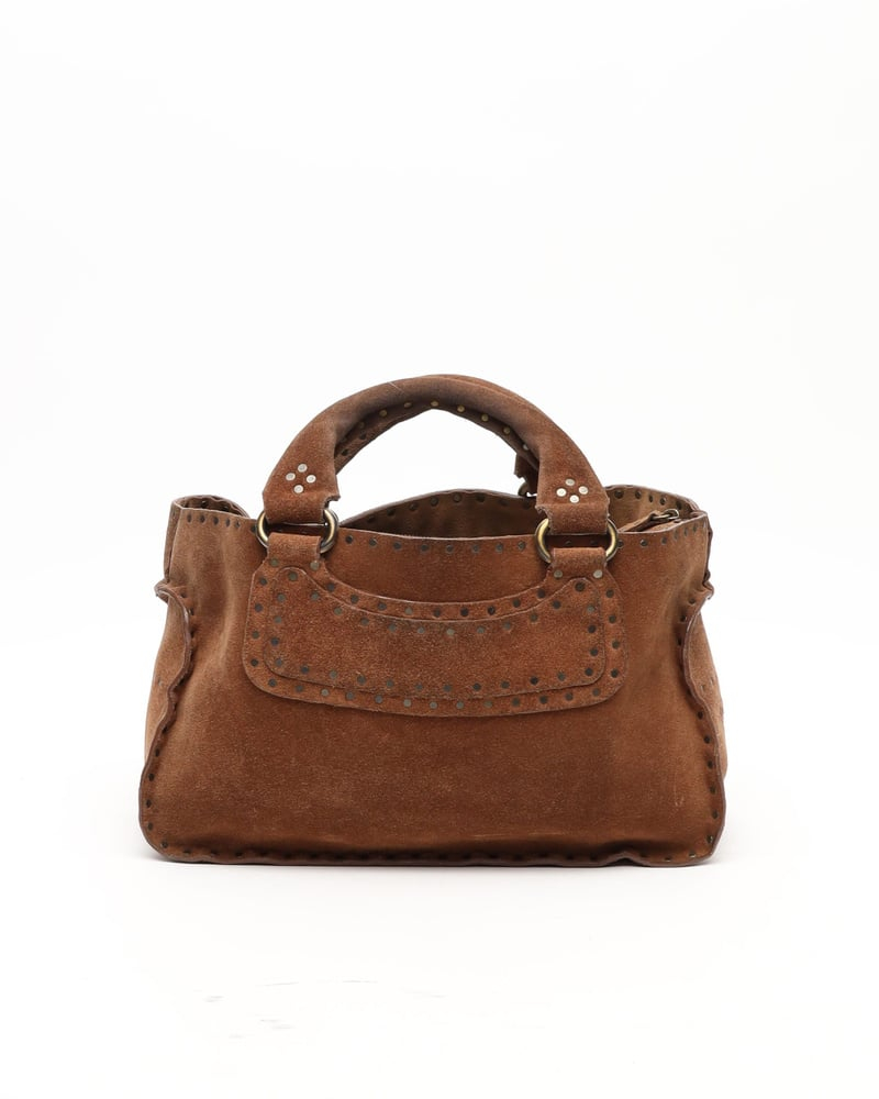 Celine Céline Suede Boogie Bag