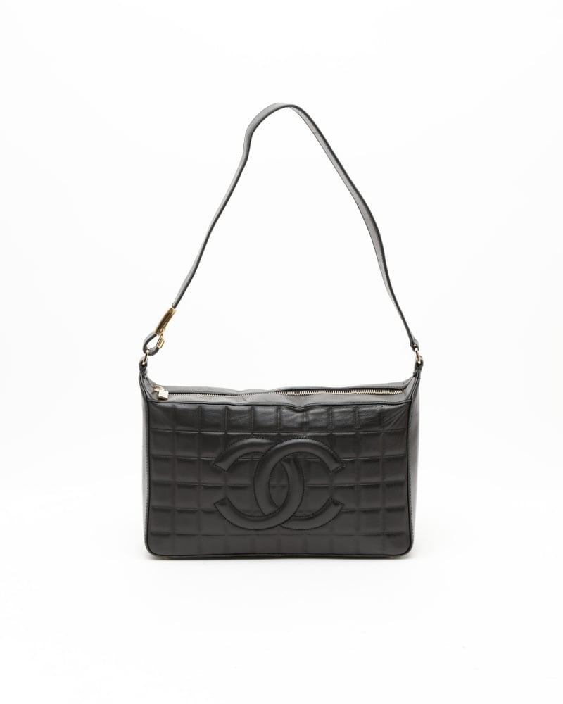Chanel CC Quilted Chocolate Bar Bag