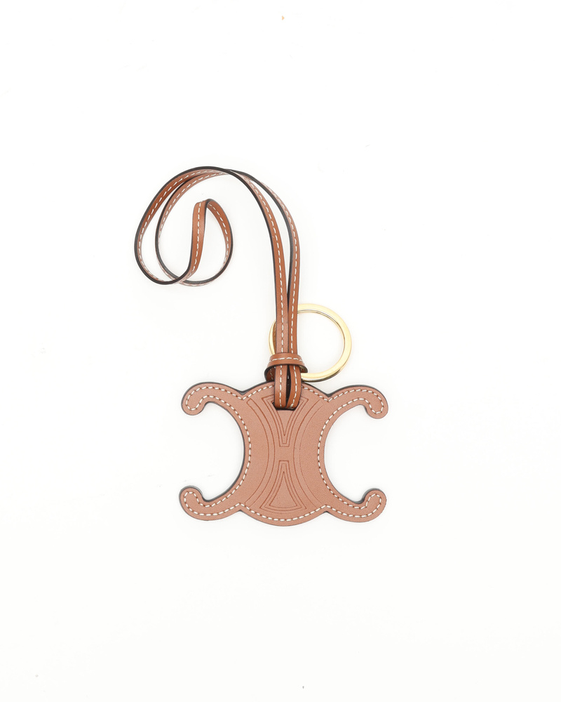 Celine Céline Triomphe Leather Charm