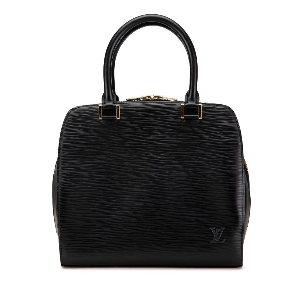 Louis Vuitton AB Louis Vuitton Black Epi Leather Leather Epi Pont-Neuf PM France