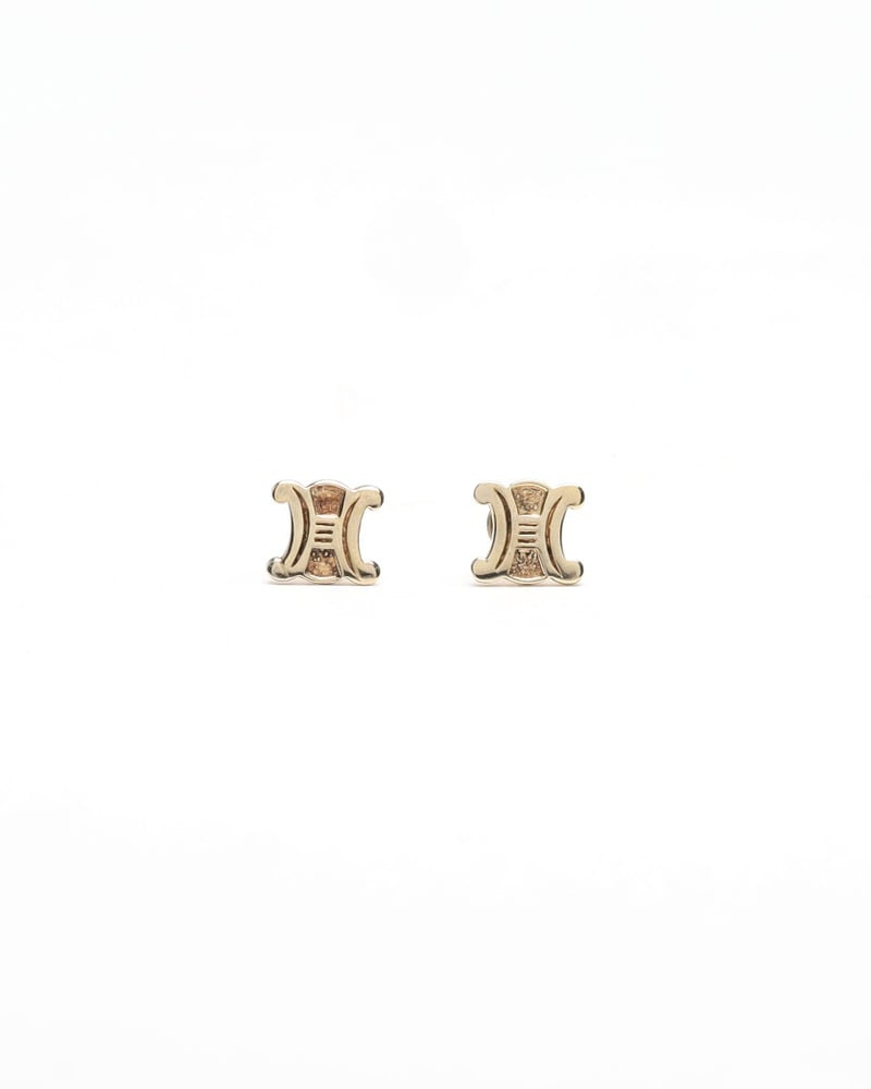 Celine Céline Triomphe Studs Earrings