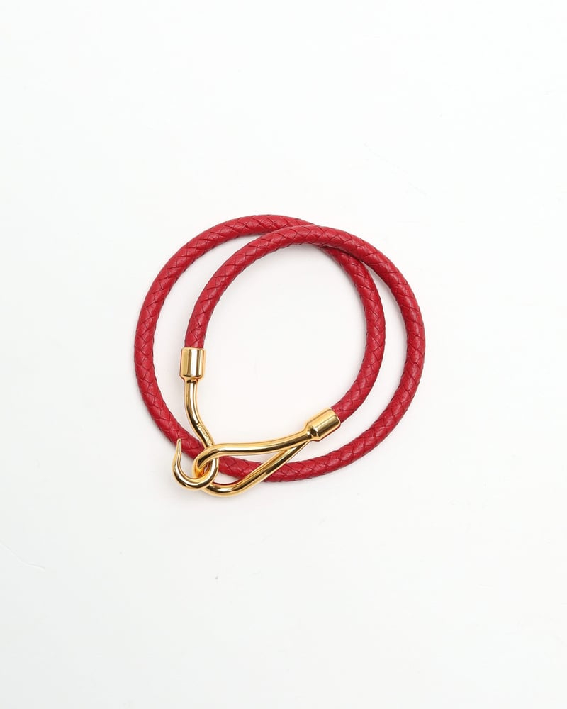 Hermès Jumbo Double Leather Bracelet