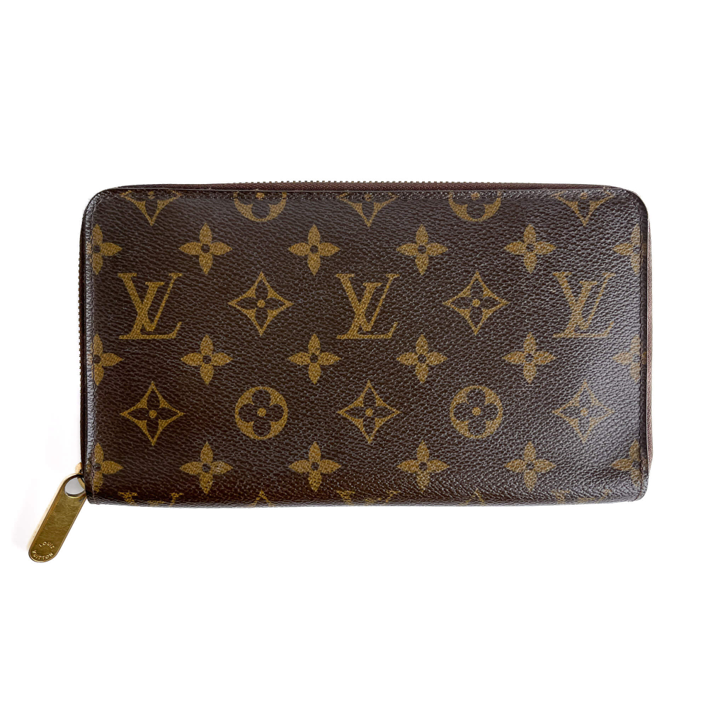 Louis Vuitton Insolite Long Canvas Flap Wallet Brown