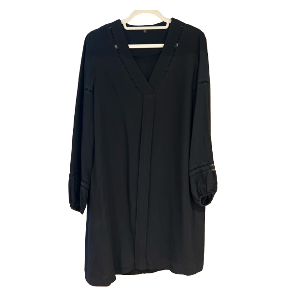 Massimo Dutti Schwarzes Kleid