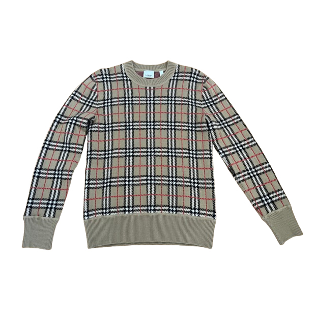 Burberry Pull laine mérinos