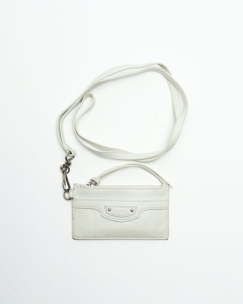 Balenciaga Card Holder With Strap