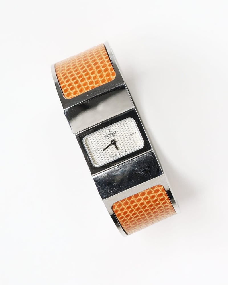 Hermès Loquet 19mm Ref L01.201 Full Set Watch