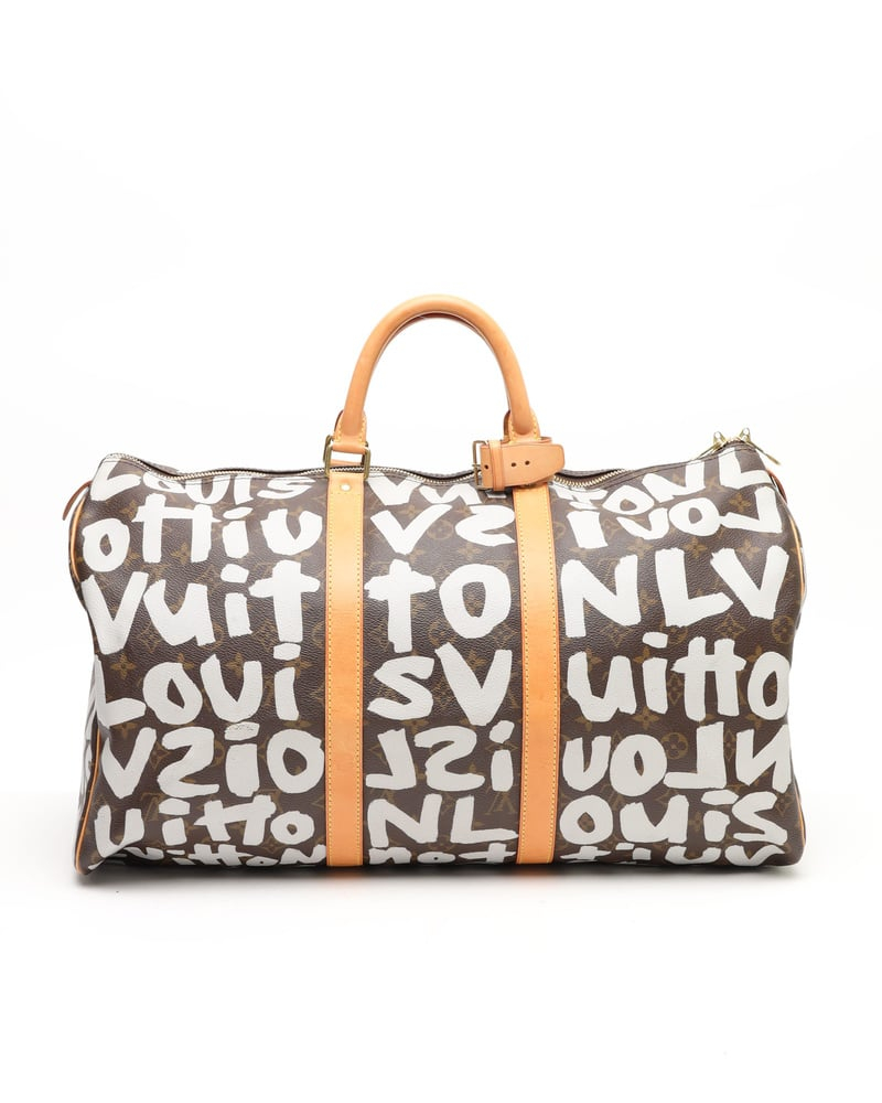 Louis Vuitton Keepall 50 Graffiti Weekend Bag