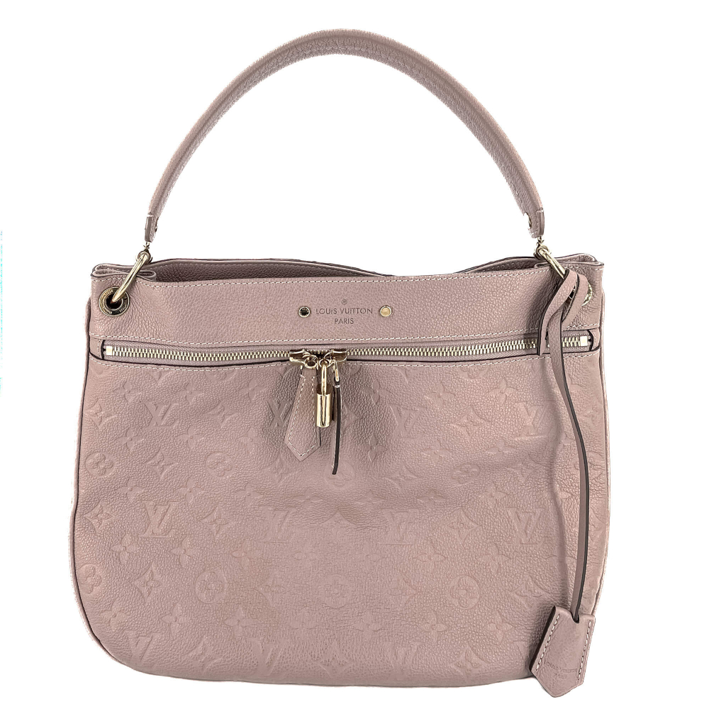 Louis Vuitton Spontini NM Empreinte Leather Taupe Hobo