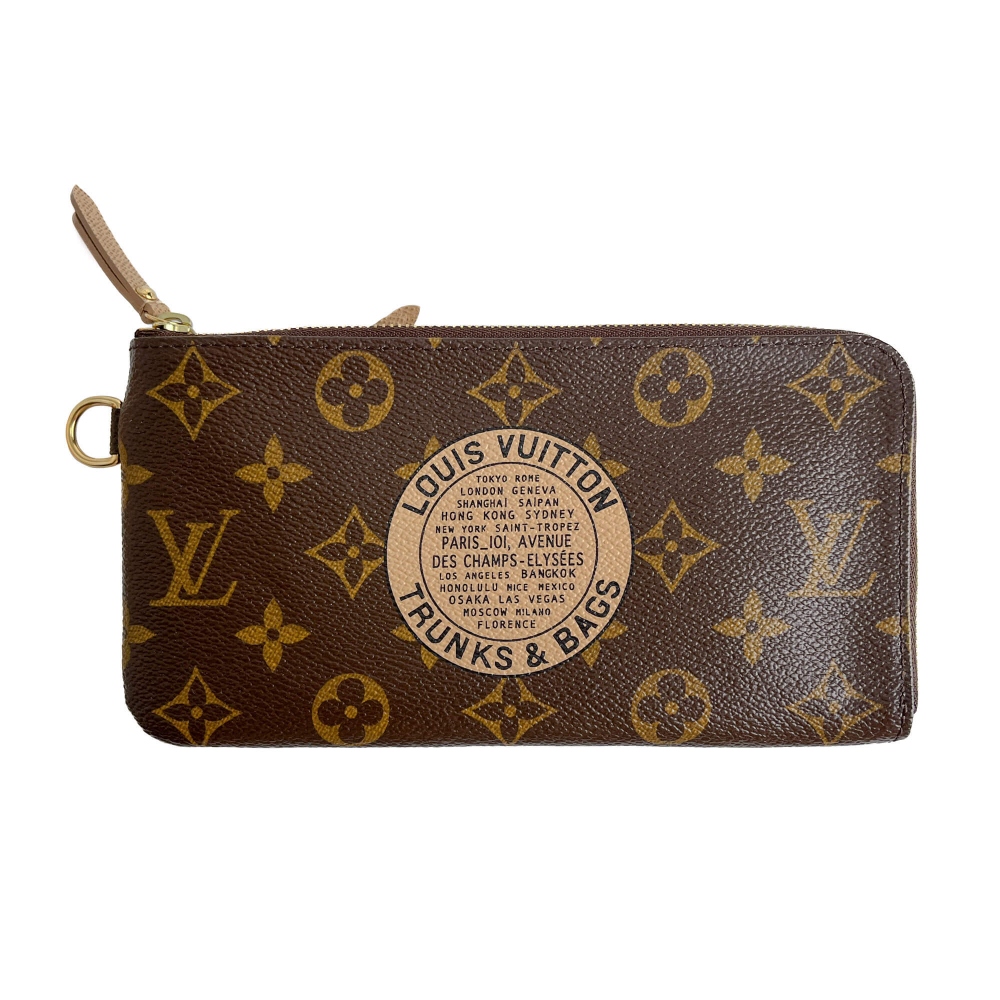 Louis Vuitton Complice Trunk & Bags Canvas Long Wallet Monogram