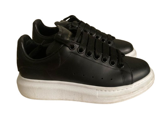 Alexander McQueen Oversized leather sneakers