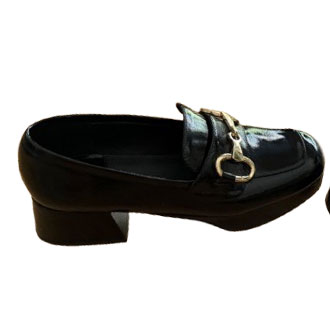 Jeffrey Campbell Mocassins à talon bloqué et à plateforme pour étudiantes :