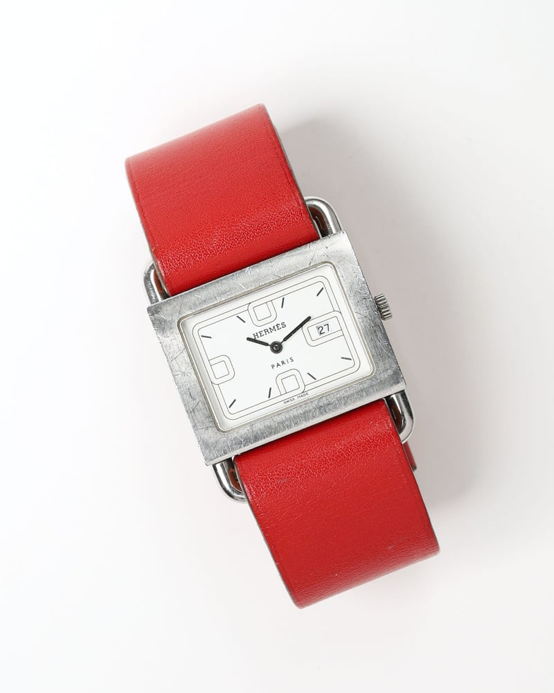 Hermès Barenia 32mm Ref BA1.510 Watch