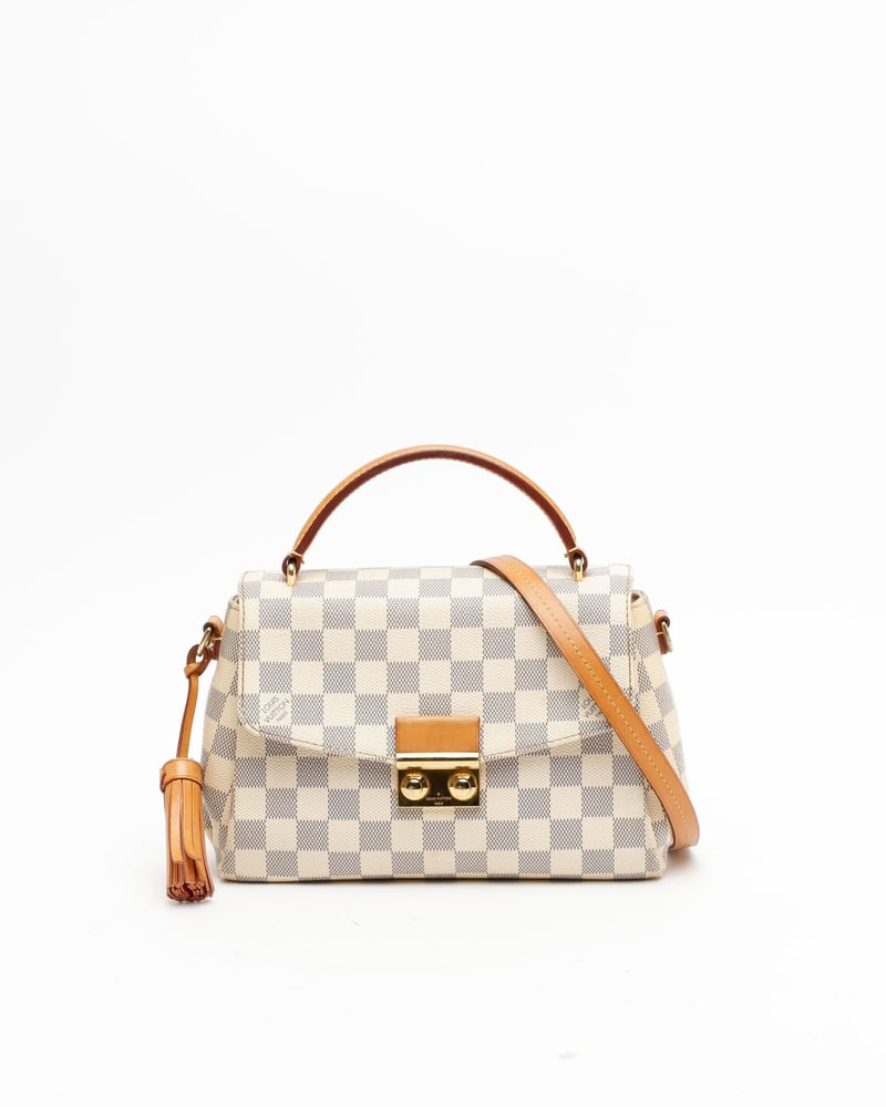 Louis Vuitton Damier Azur Croisette Bag