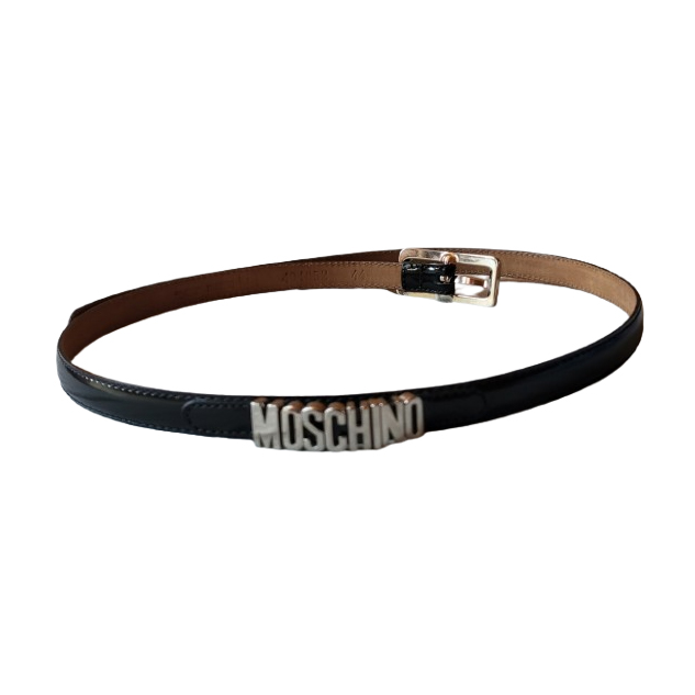 Moschino Lettering Logo Belt