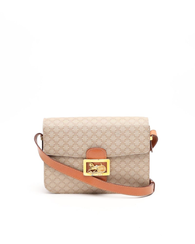 Celine Céline Macadam Carriage Bag