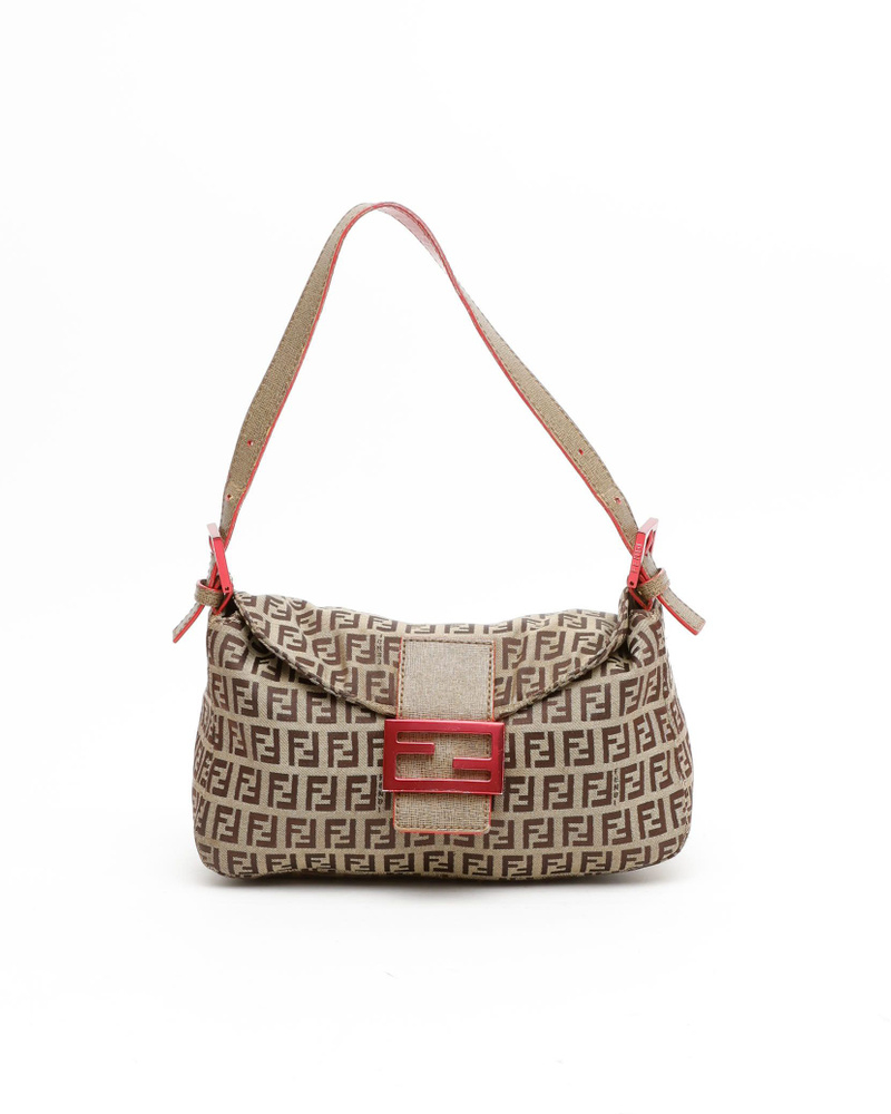 Fendi Mini Zucca Baguette Bag