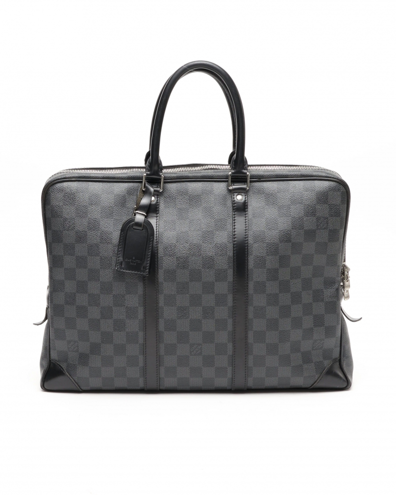 Louis Vuitton Damier Graphite Porte Documents Voyages Bag