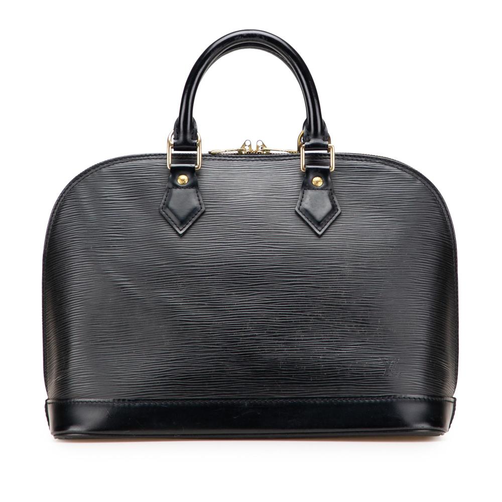 Louis Vuitton B Louis Vuitton Black Epi Leather Leather Epi Alma PM France