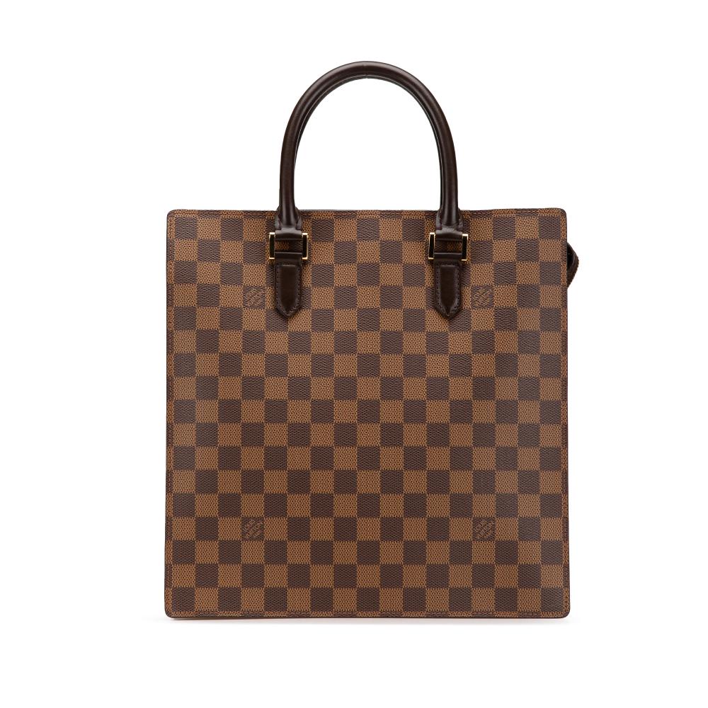 Louis Vuitton B Louis Vuitton Brown Damier Canvas Canvas Damier Ebene Venice Sac Plat France