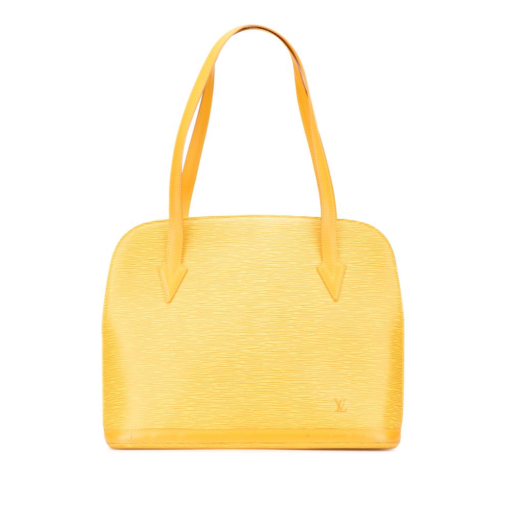 Louis Vuitton B Louis Vuitton Yellow Epi Leather Leather Epi Lussac France