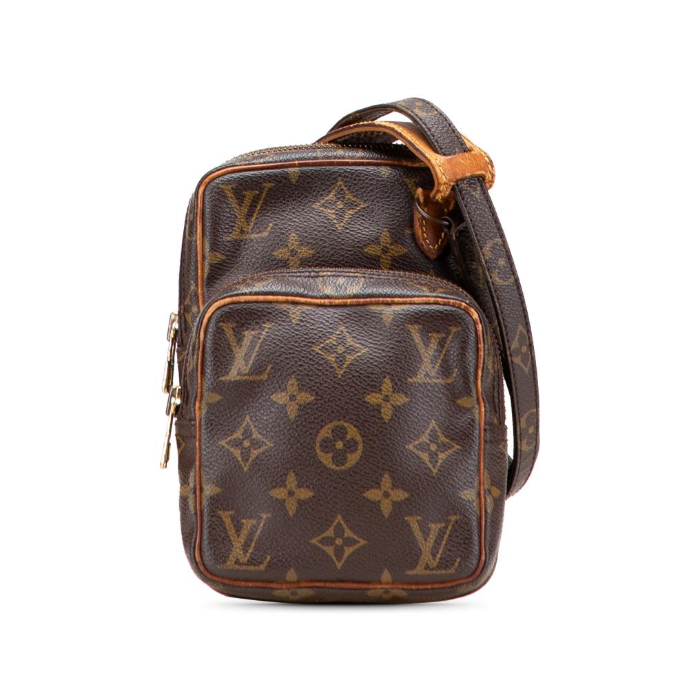 Louis Vuitton B Louis Vuitton Brown Monogram Canvas Canvas Monogram Mini Amazone France