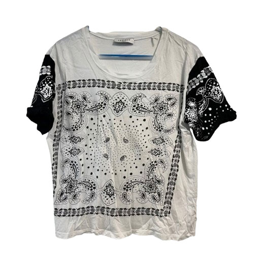 Sandro T-shirt Paisley