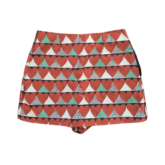Red Valentino Rock Shorts