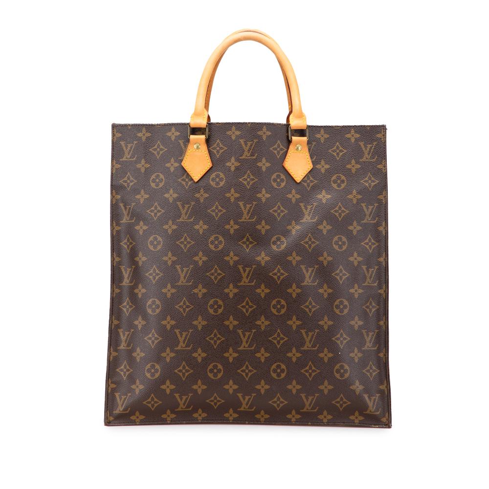 Louis Vuitton B Louis Vuitton Brown Monogram Canvas Canvas Monogram Sac Plat France