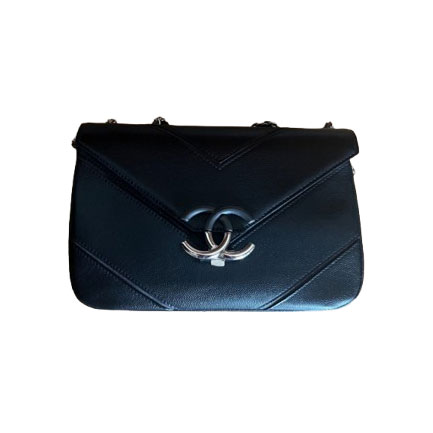 Chanel herringbone bag