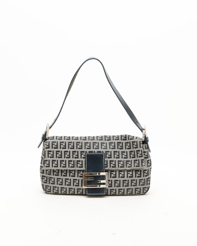 Fendi Zucchino Baguette Bag