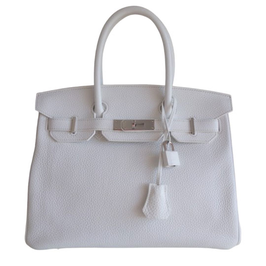 Hermès Hermes Birkin 30 bag white