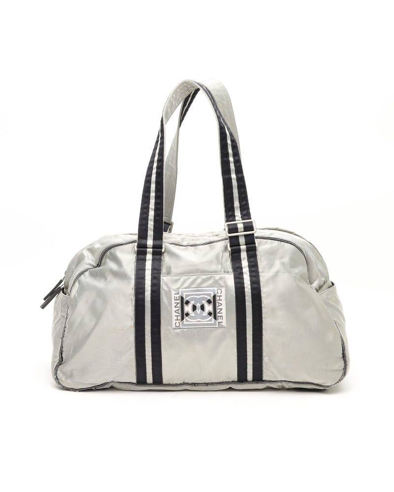 Chanel Satin CC Sportline Weekend Bag