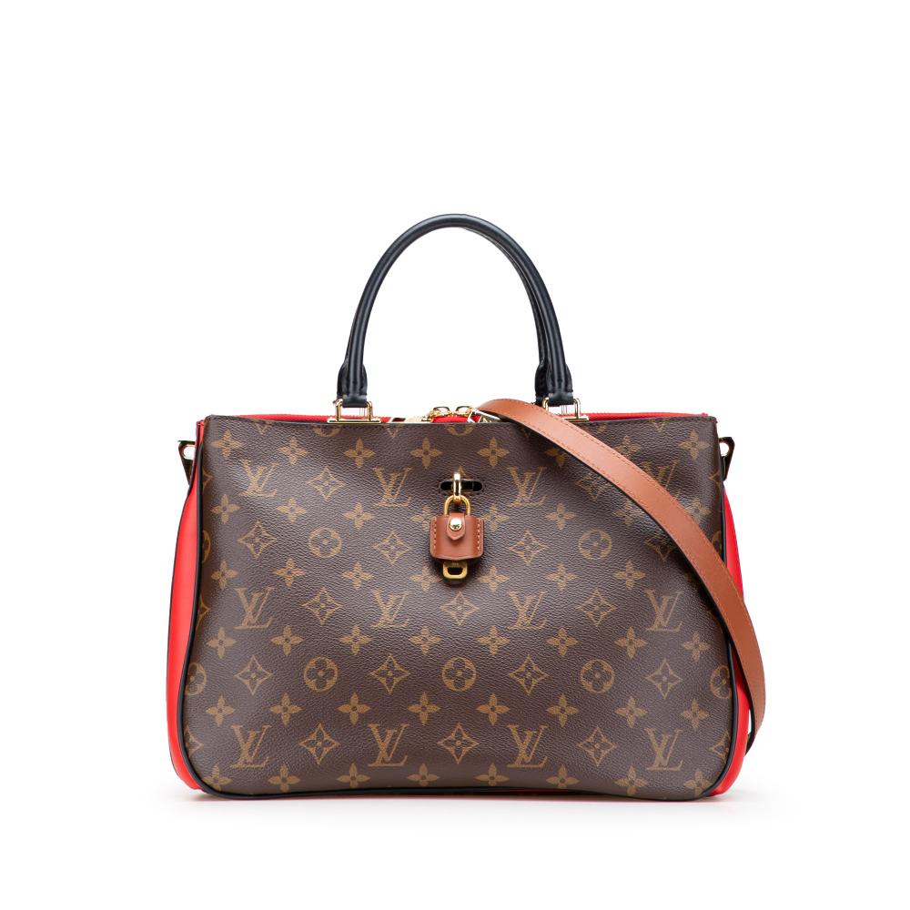 Louis Vuitton B Louis Vuitton Brown Monogram Canvas Canvas Monogram Millefeuille Spain