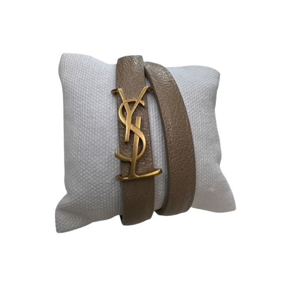 Yves Saint Laurent Double wrap YSL