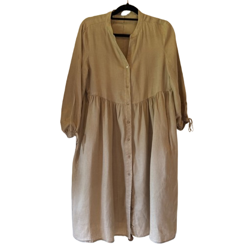 Hemisphere Kleid aus Leinen