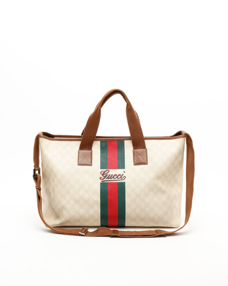 Gucci Sherry Joy Line Tote Bag