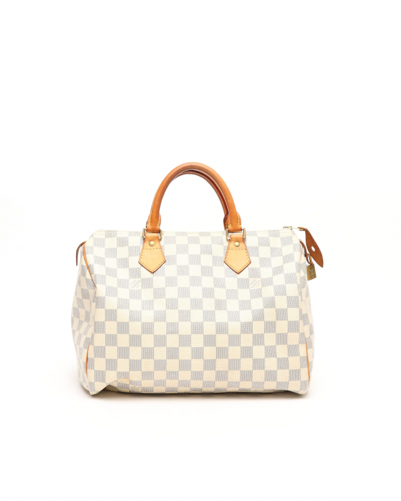 Louis Vuitton Damier Azur Speedy 30 Bag