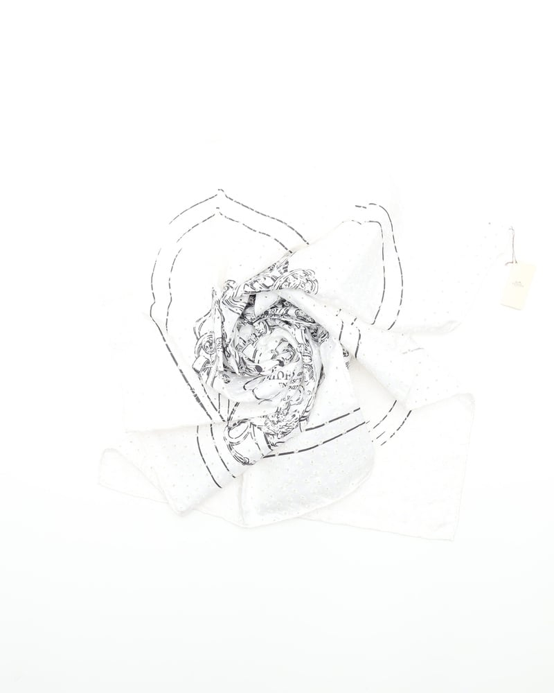 Hermès 70 Brides de Gala Broderie Anglaise Silk scarf