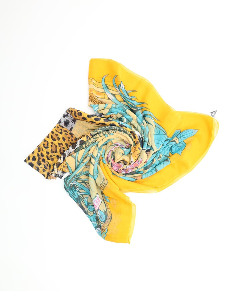 Hermès 150x175 Cotton Scarf