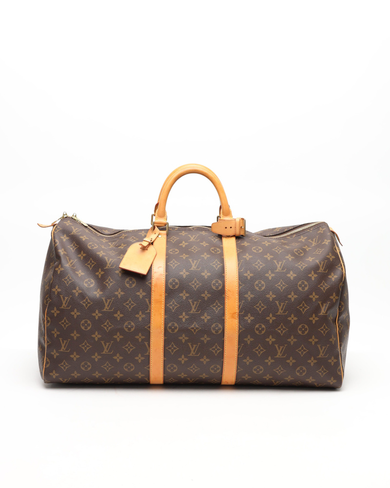 Louis Vuitton Monogram Keepall 55 Weekend bag