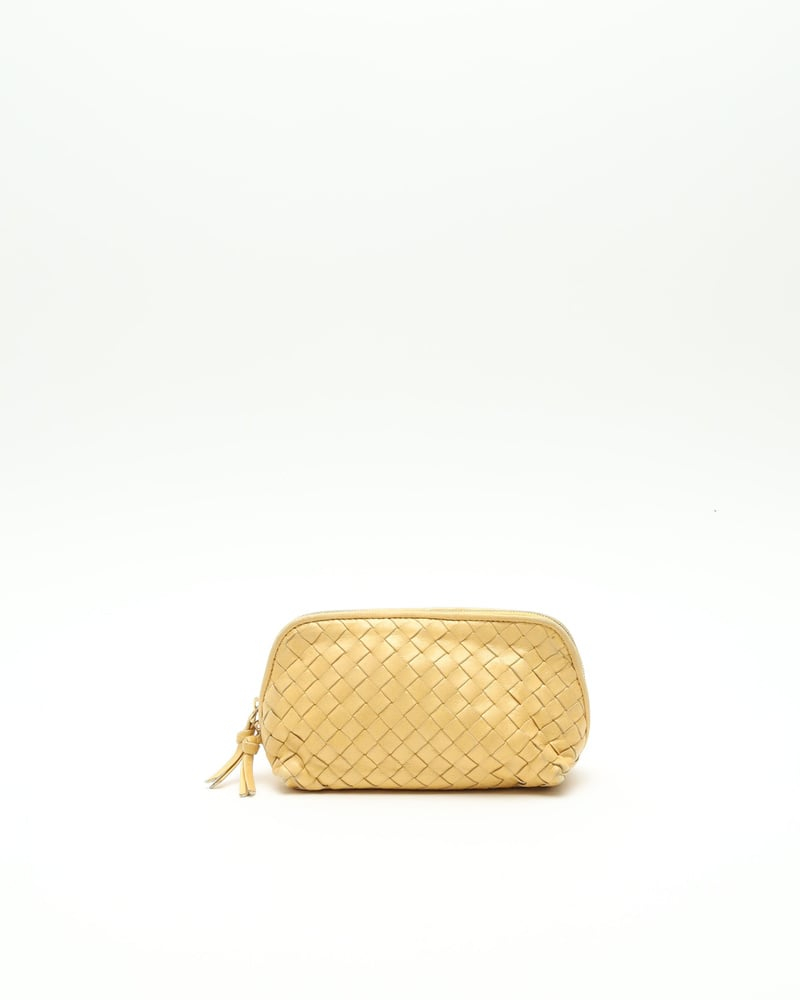 Bottega Veneta Intrecciato Leather Toiletry Pouch