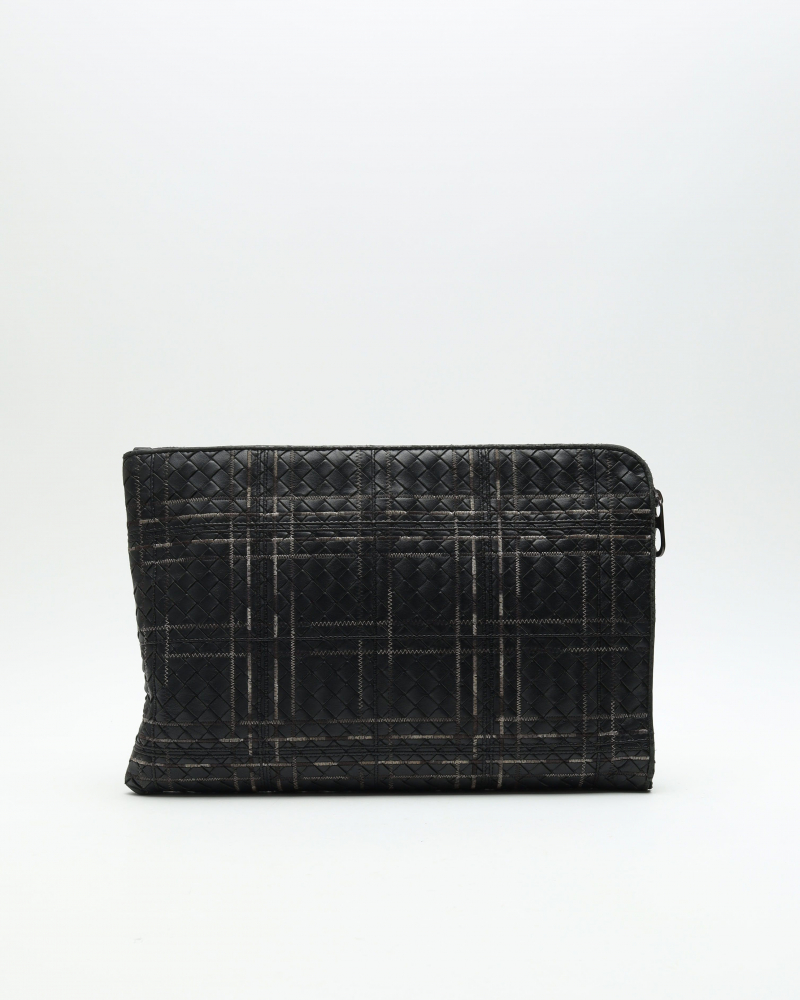 Bottega Veneta Intrecciato Leather Folder