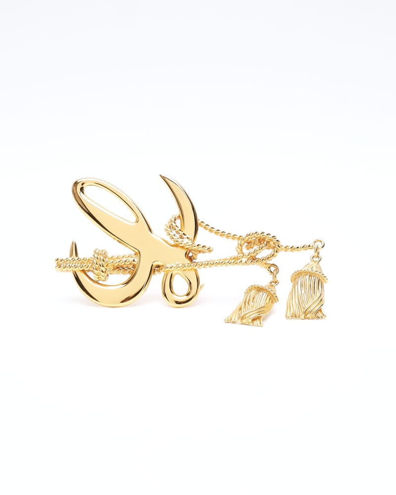 Loewe L Brooch