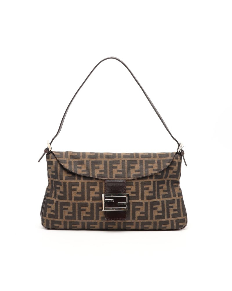 Fendi Large Zucca Baguette Bag