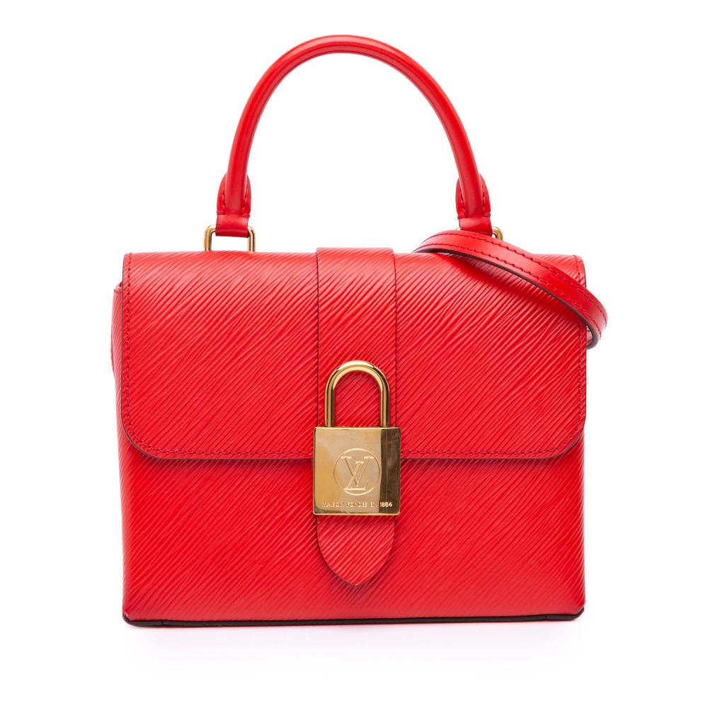 Louis Vuitton AB Louis Vuitton Red Epi Leather Leather Epi Locky BB France
