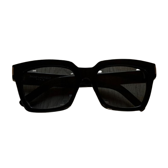 Saint Laurent Lunettes de soleil noires 001 audacieuses et classiques !