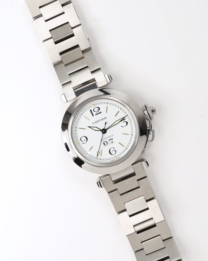 Cartier Pasha C Big Date 35mm Ref 2475 Watch