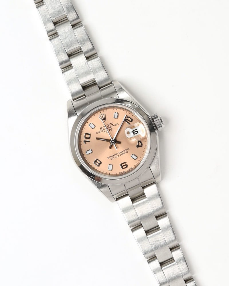 Rolex Lady-Oyster Perpetual Date 26mm Ref 79160 Full Set Watch